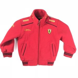 Ferrari Fleece Zip Up Jacket